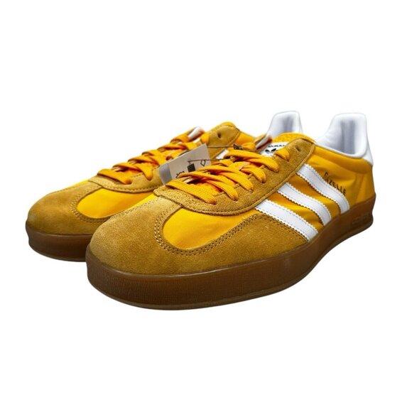 Adidas Gazelle Indoor Crew Yellow White Shoes IE6606 Men\'s Sizes 12 - 13 * main image 7